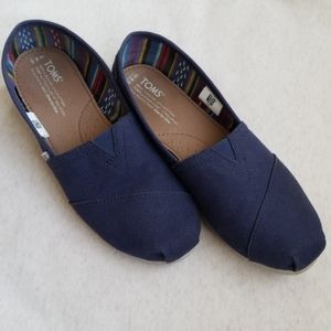 Toms - Blue Classic Flats